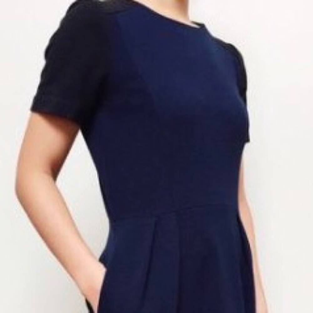 Madewell short sleeve dress with pockets